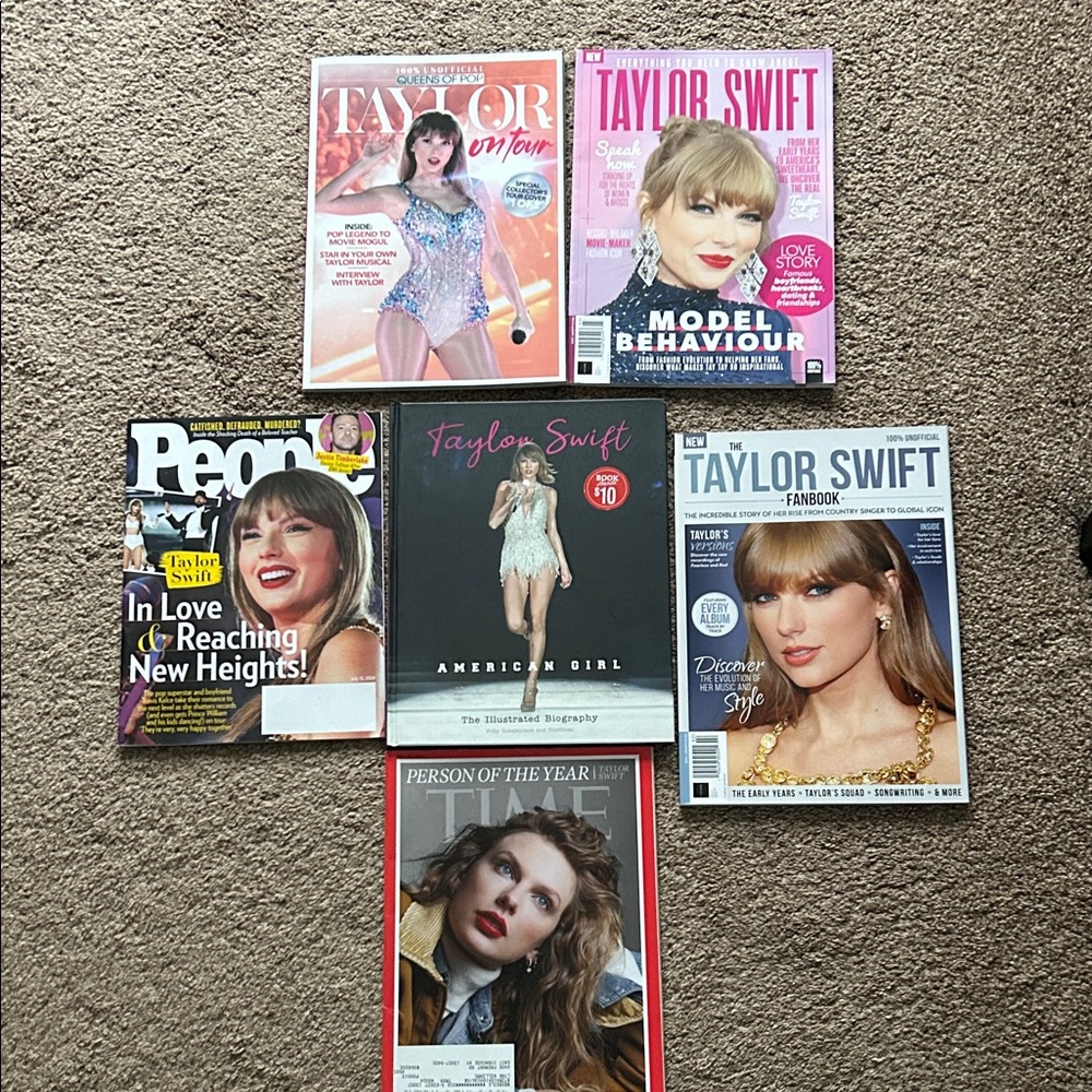 Taylor Swift Magazine and book Collection